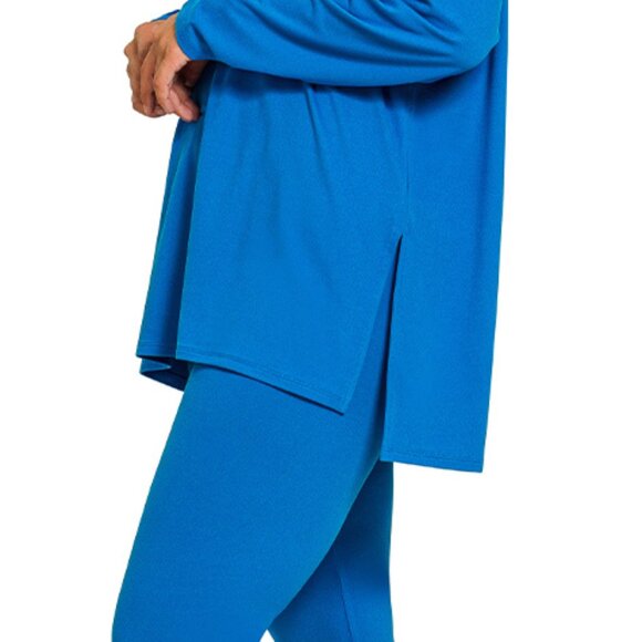 Buttery Soft V‑Neck Long Sleeve Leggings Set Crafted from brushed DTY microfiber - Picture 3 of 4